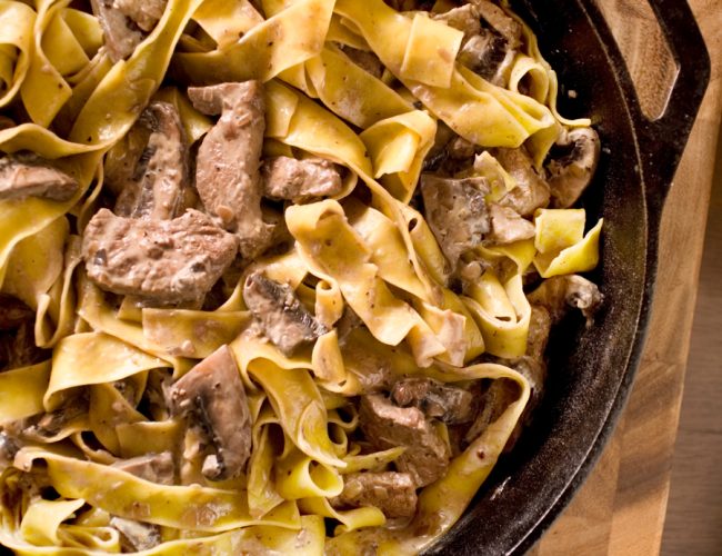 Beef Stroganoff